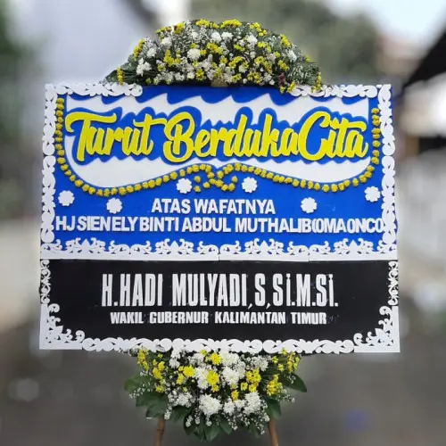 Karangan Bunga Duka Cita Amurang